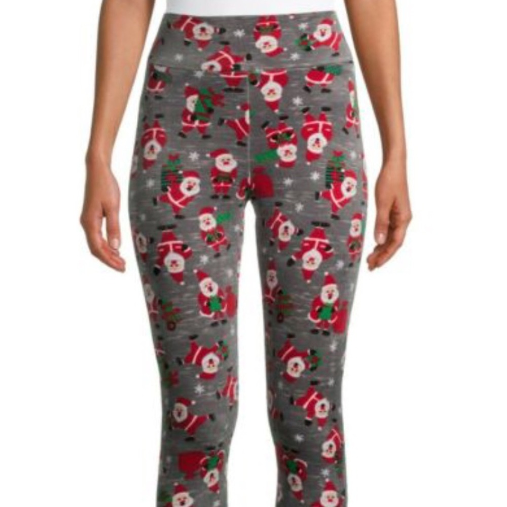 NOBO Plush Christmas leggings ~ 2X